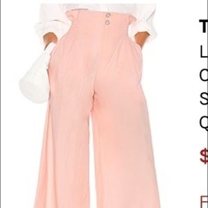 High waisted pink pants LAcademie